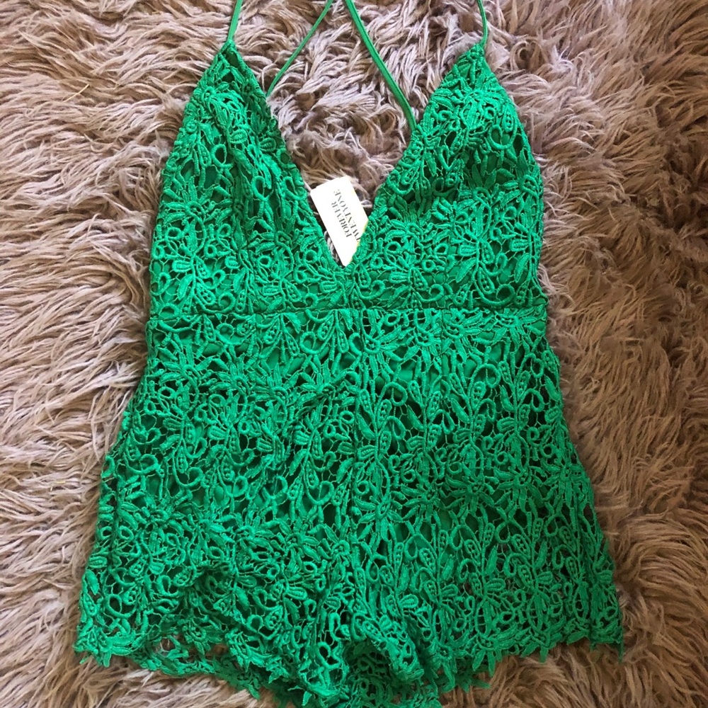 Forever 21 Green Jumpsuit never worn